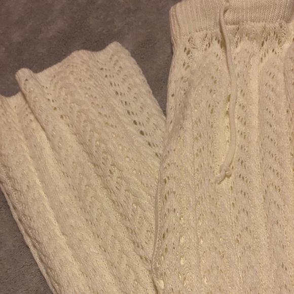 Crochet Pants - Cream - Picture 4 of 12